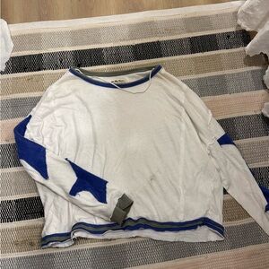 Free People star Sweatshirt